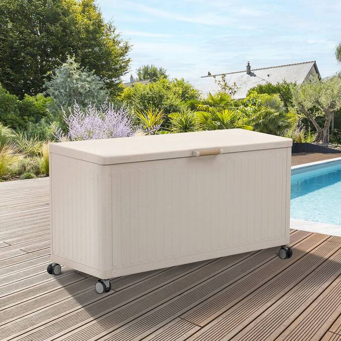 Coffre de rangement EDENIO Argile