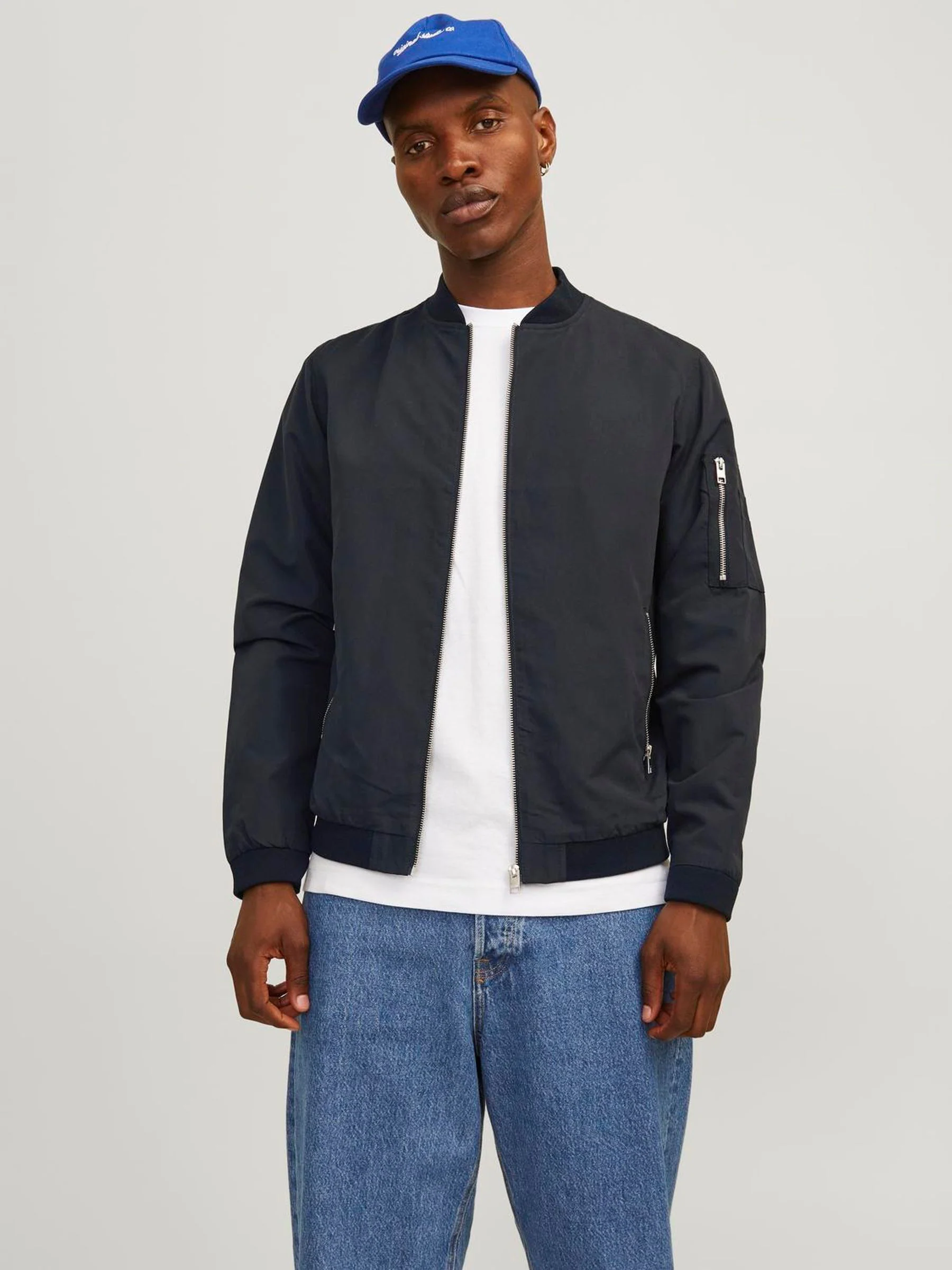 Zwart - JACK & JONES bomberjack