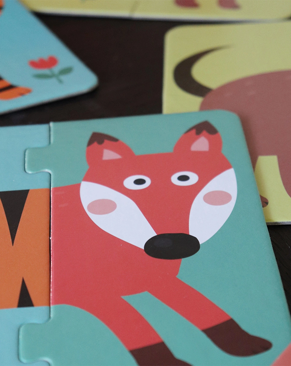 Puzzlespiel MIX & MATCH - FUNNY ANIMALS 24-teilig