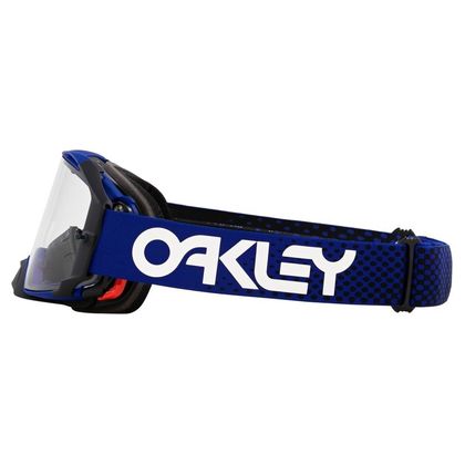 Masque cross Oakley AIRBRAKE MX MOTO BLUE ECRAN CLAIR 2024 - Bleu