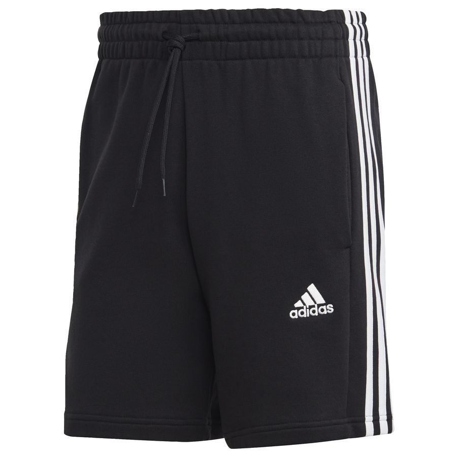 adidas Short Essentials French Terry 3-Stripes - Noir/Blanc