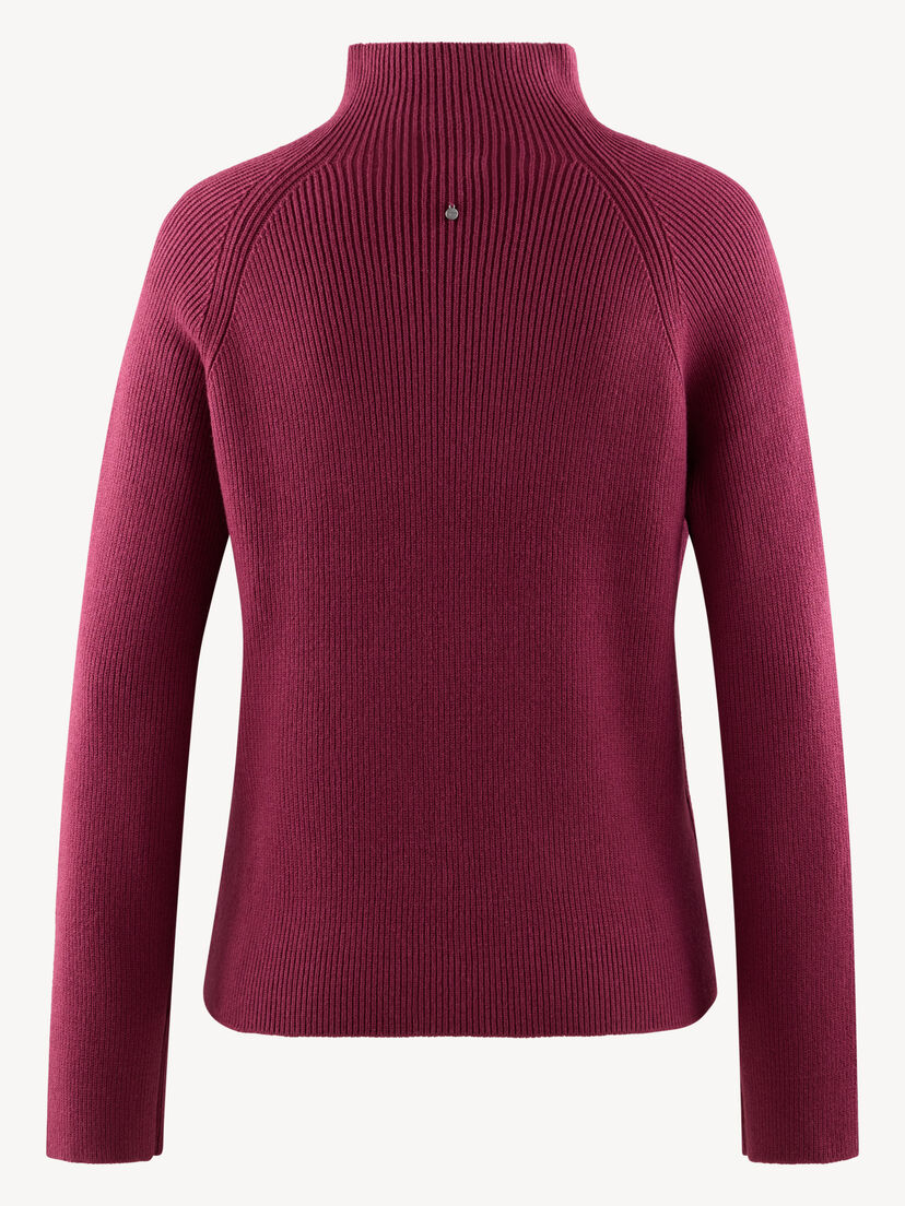 Gebreide trui - rood