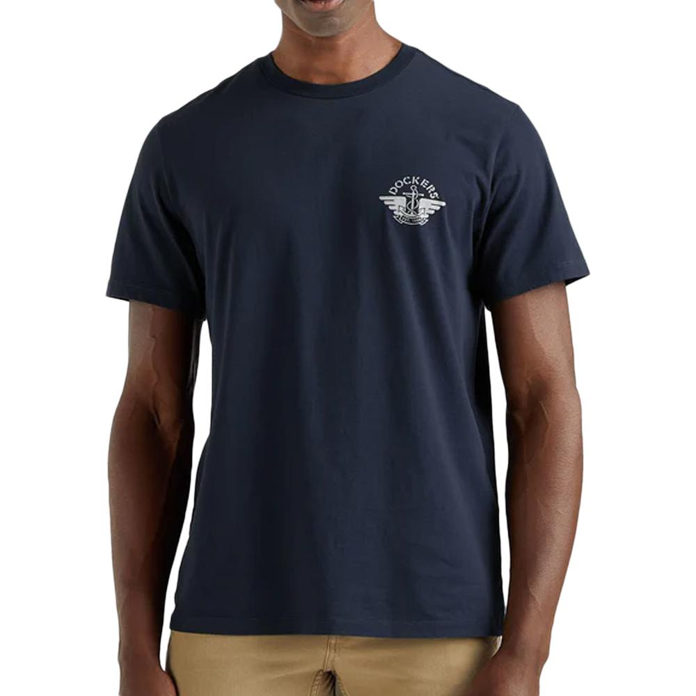 Dockers T-shirt Marine Homme Dockers Graphic