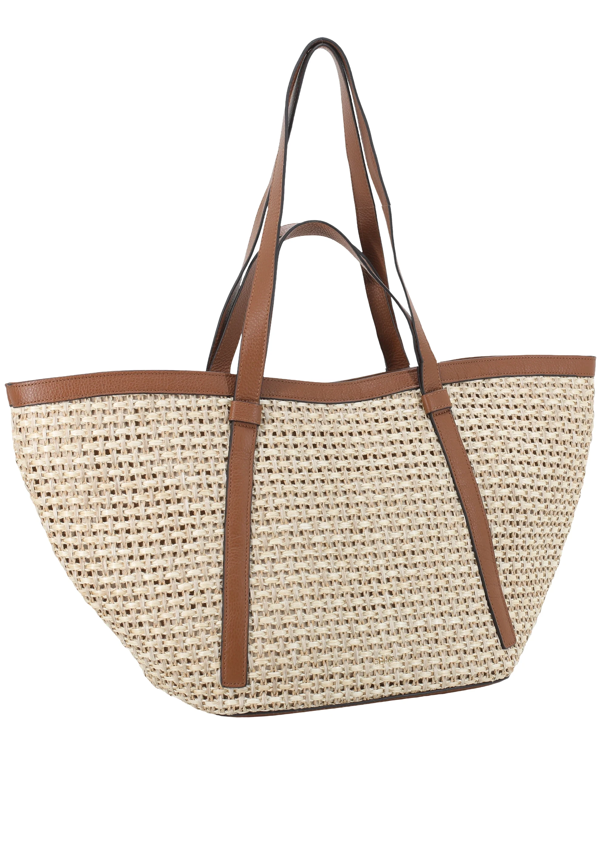 Shopper COSMO large Raffia/leather Standard