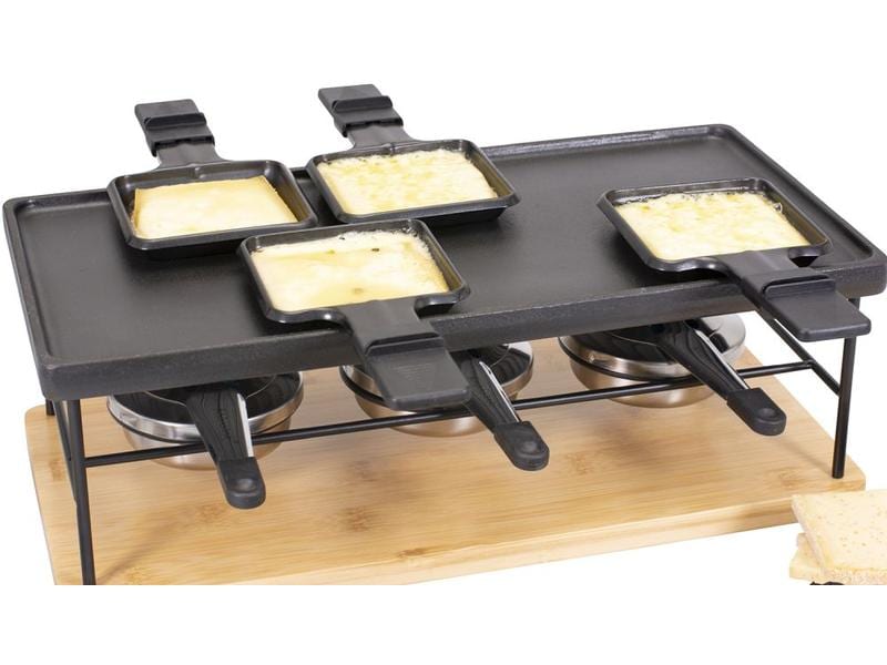 Kadastar Racletteofen Flame 8 Personen Racletteofen und Tischgrill