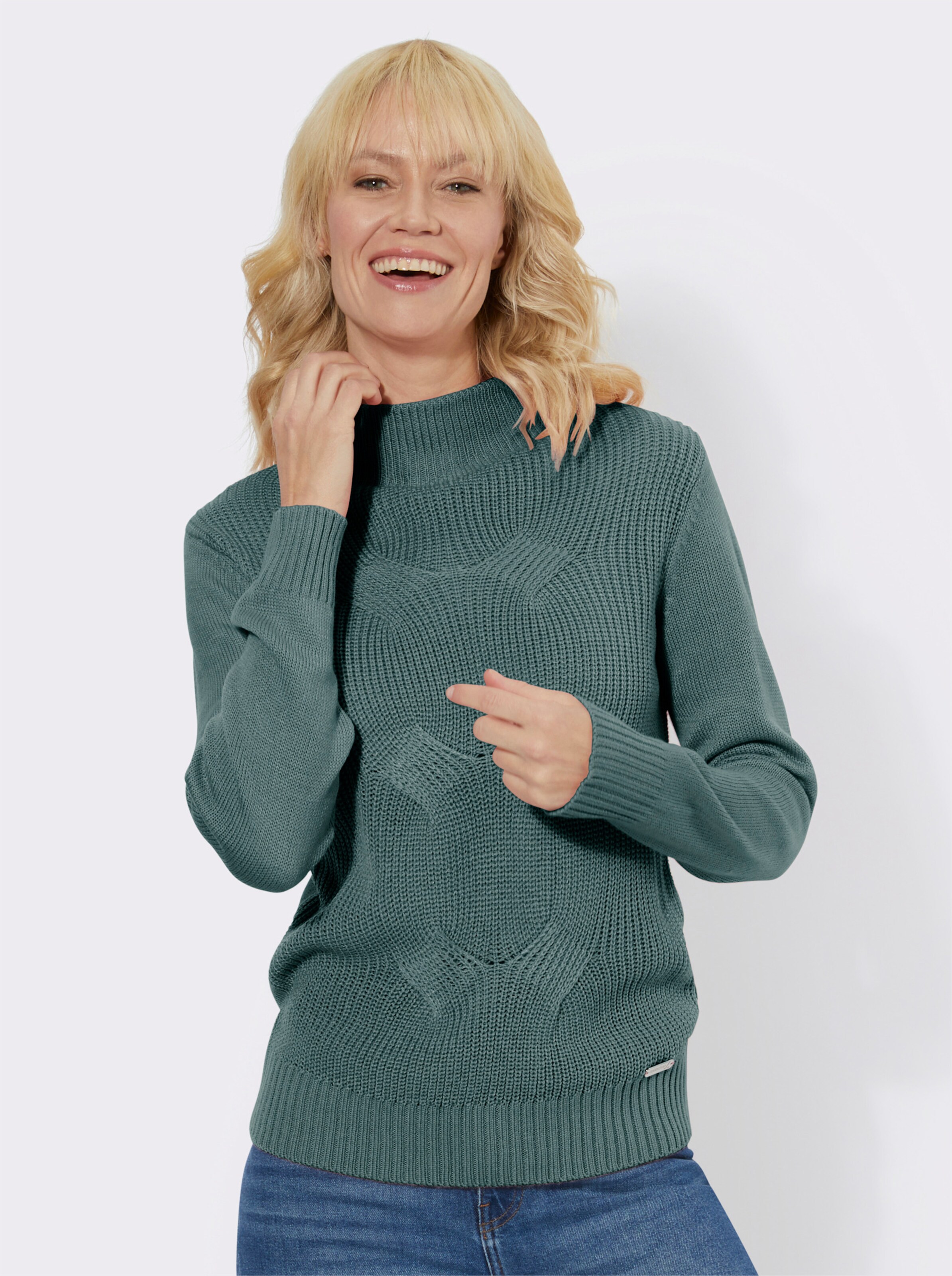 Langarm-Pullover
