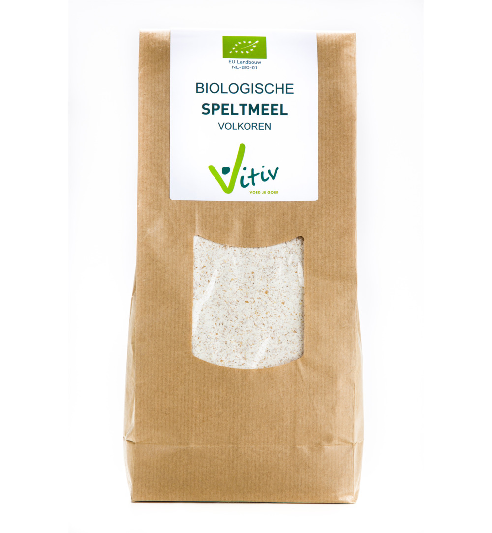 Vitiv Speltmeel Volkoren Bio (1000 gr)