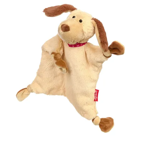Sigikid Baby Kuschel-Schnuffeltuch Hund