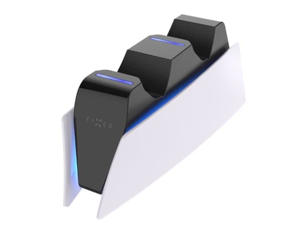 PS5 Ladestasjon 2x DualSense-kontrollere S/H