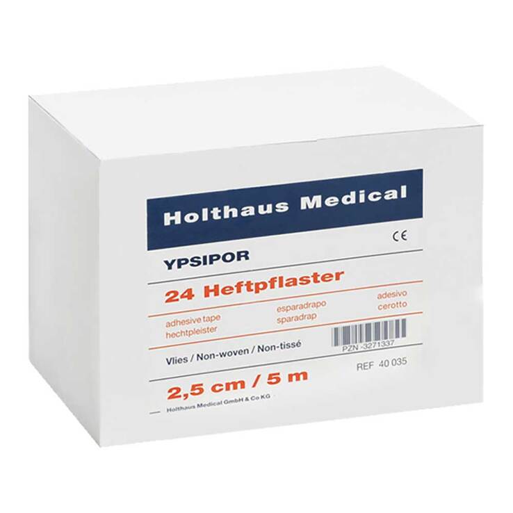 Heftpflaster Ypsipor Vlies 5mx2,5cm, 1 St