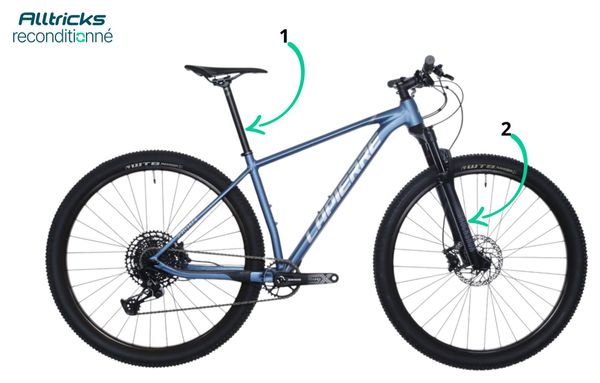 VTT Semi Rigide Lapierre Prorace 4.9Sram NX Eagle 12V 29' Bleu 2023 - Vélo d'Exposition