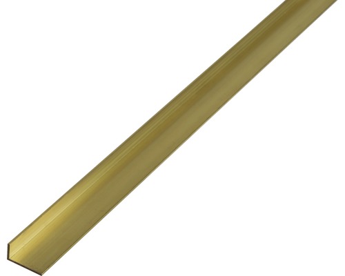 Hoekprofiel messing 30X15x1,5 mm, 1 m