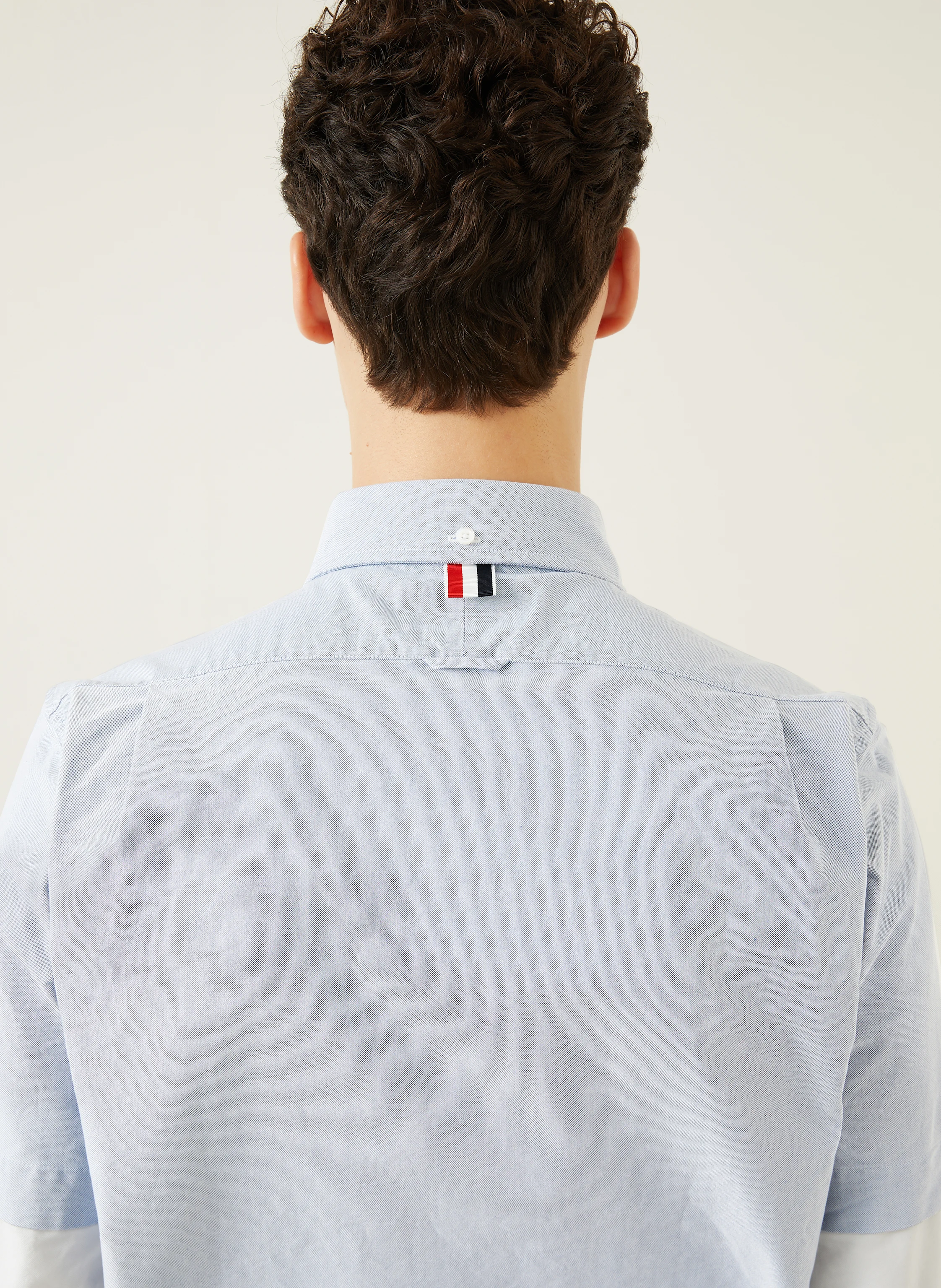 THOM BROWNE. Hemd Straight Fit