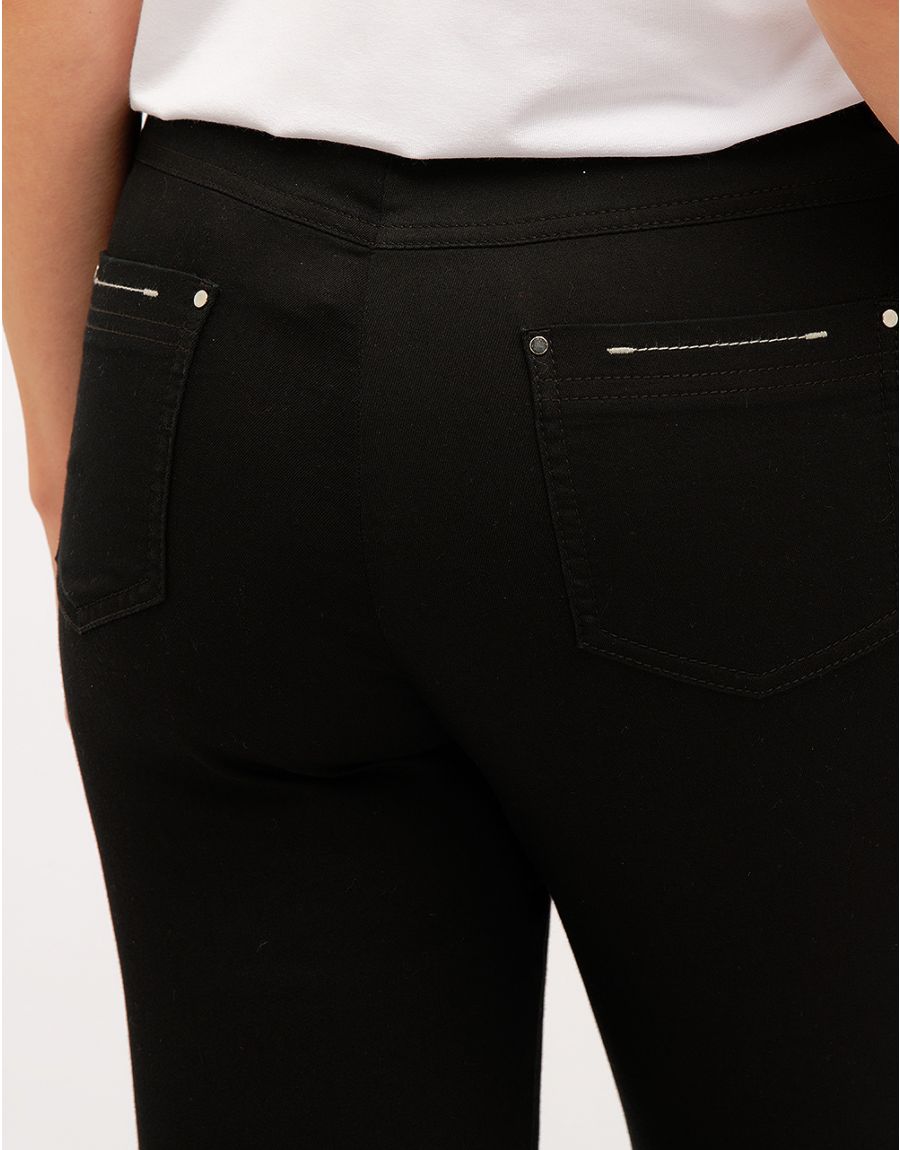Pantalon noir stretch