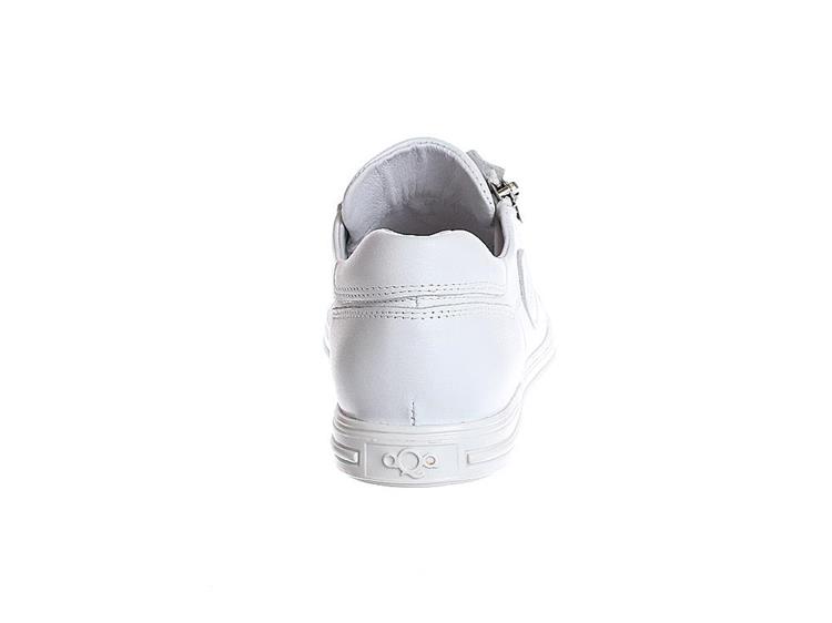 AQA Shoes A8285 velvet optic white