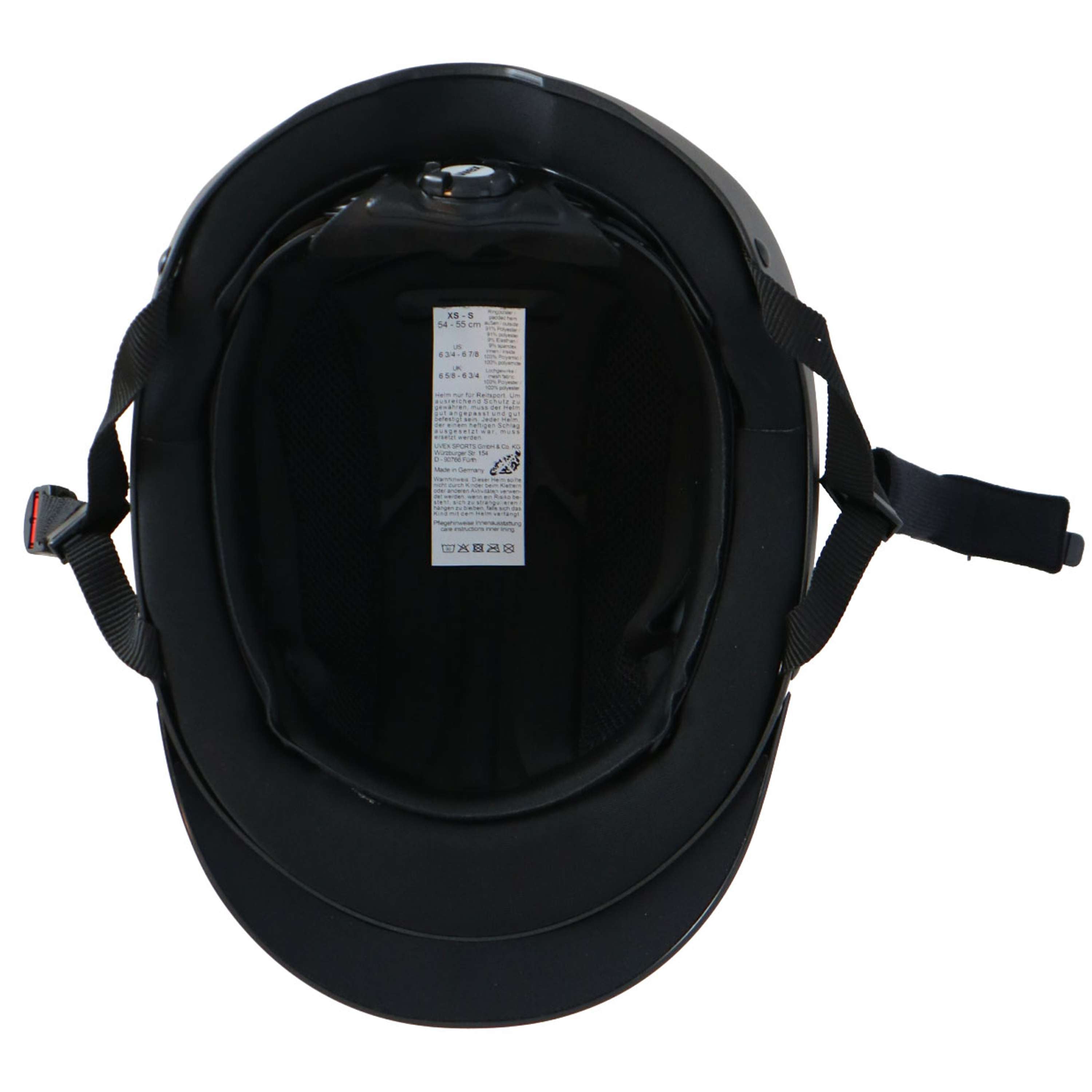 Uvex Cap Perfexxion III Mat Zwart