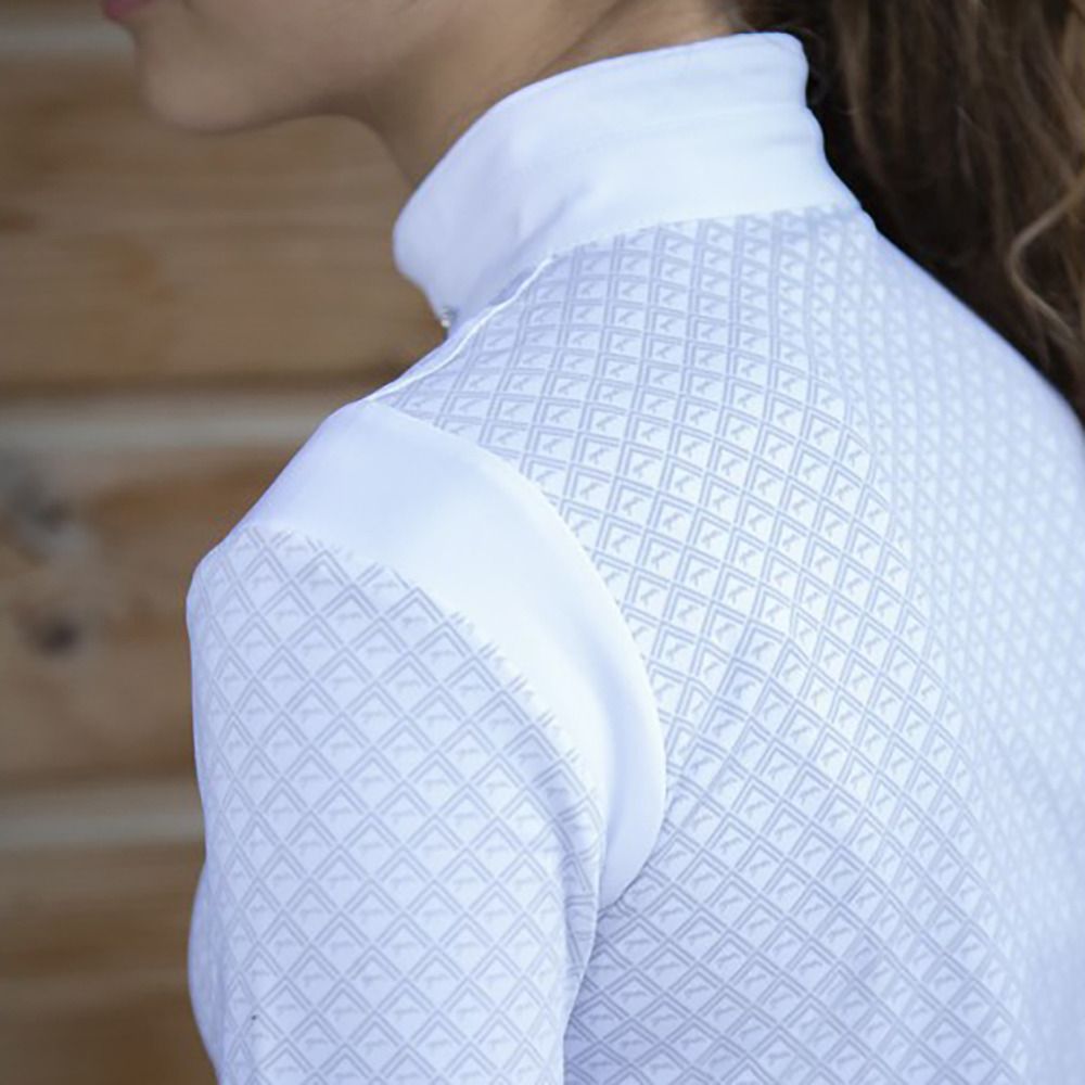 Pénélope SEVILLE - Polo de concours Femme blanc