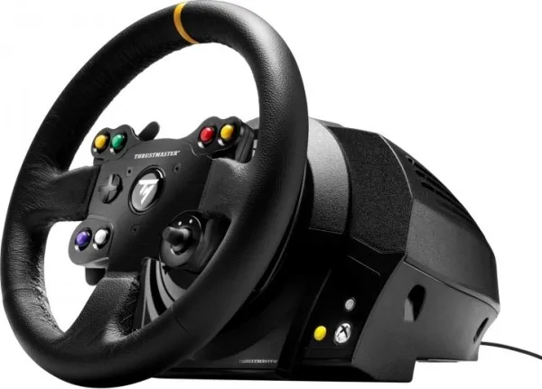 ThrustMaster TX Racing: Leather Edition - rat og pedalsæt - kabling - for PC/ Xbox One / Xbox One Series S/X