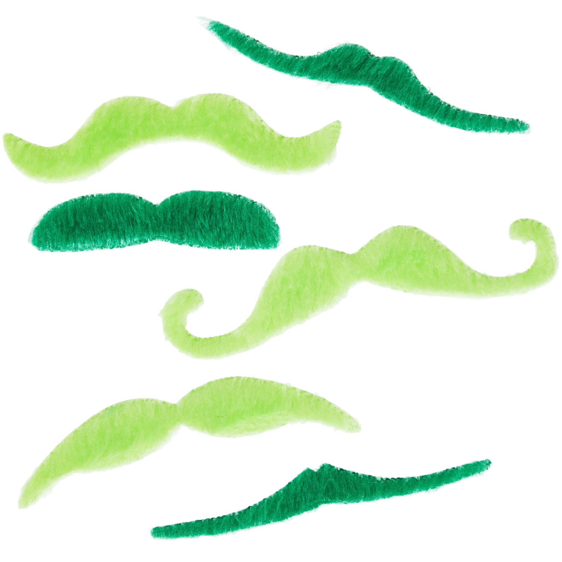 tectake® St. Patrick’s Day Oberlippenbärte-Set
