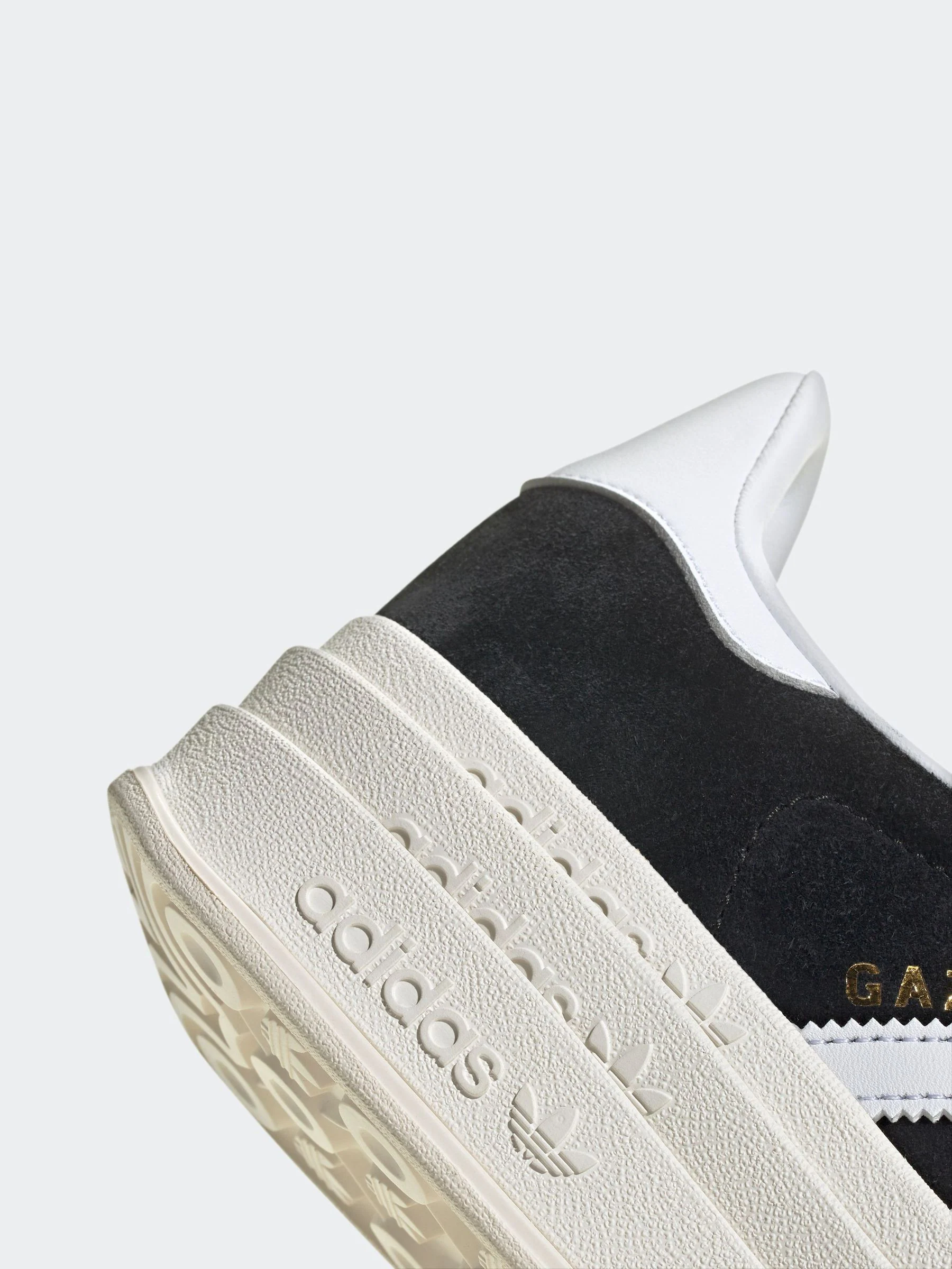 Donkerzwart - adidas Originals Gazelle Bold W Trainers