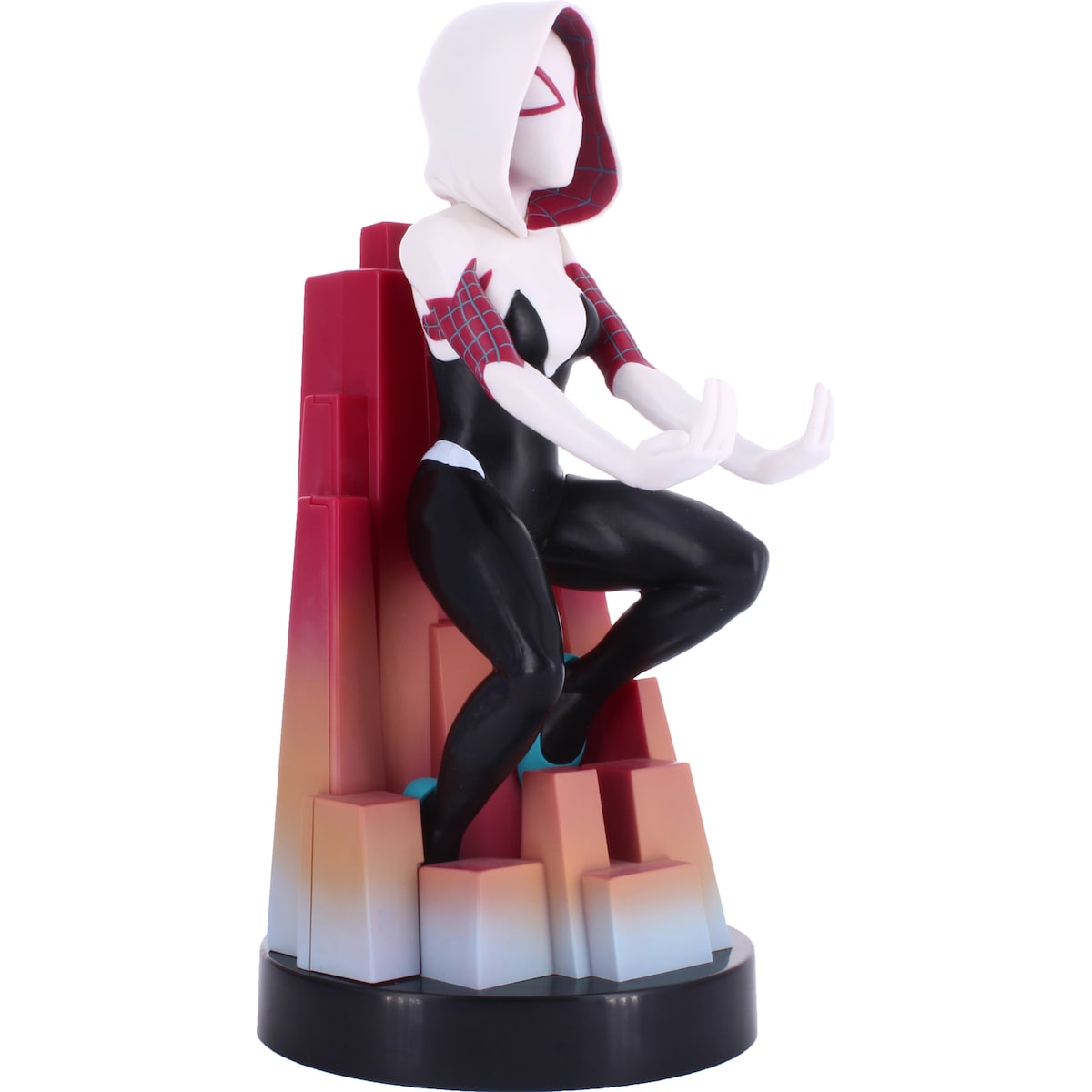 Cable Guys holder for telefon/kontroller figur (Spider-Gwen)