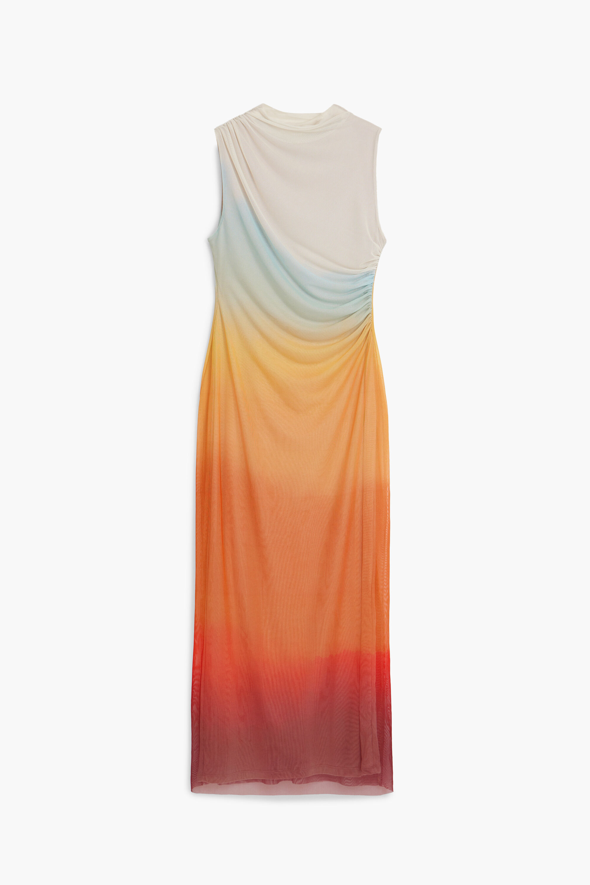 vestido de tule degradê
