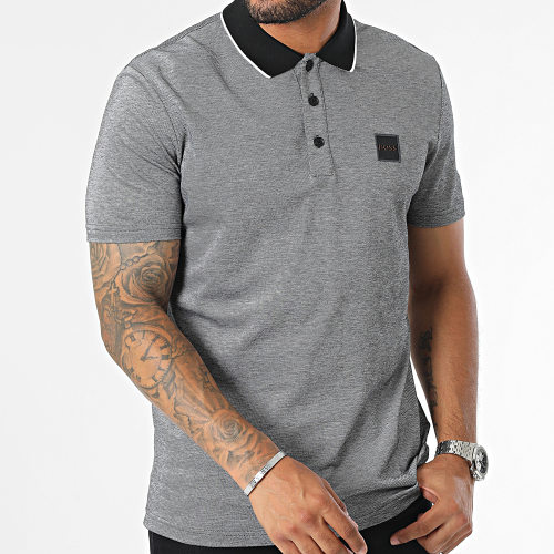 Polo Manches Courtes PeOxford 50497139 Gris Chiné