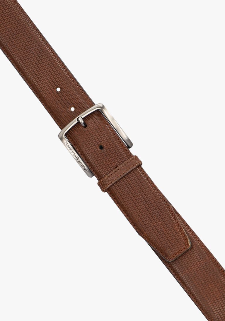 FLORIS VAN BOMMEL cognac floris van bommel riem cfm-10076