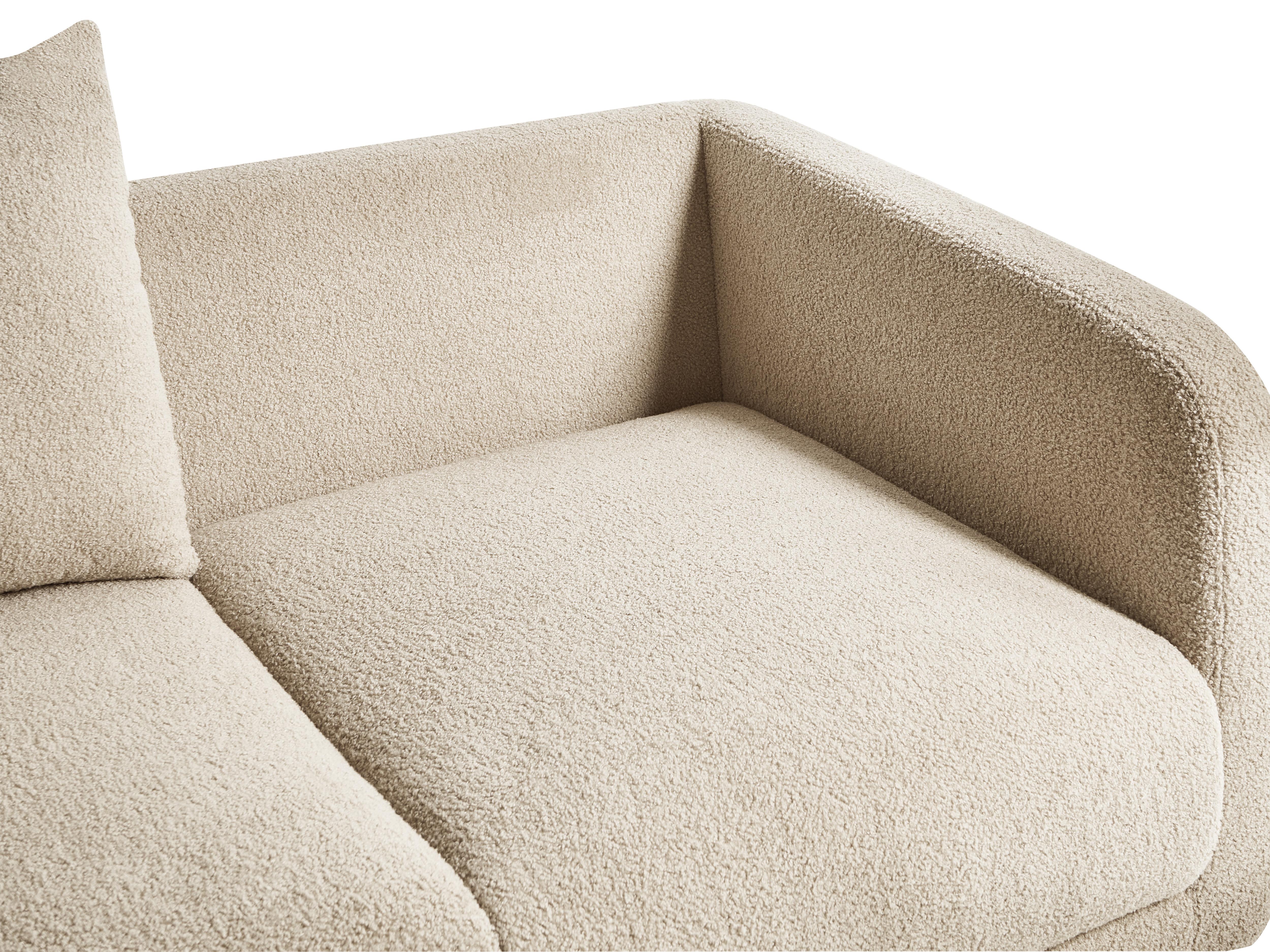 Bank 2-zits GIMO Bouclé Beige