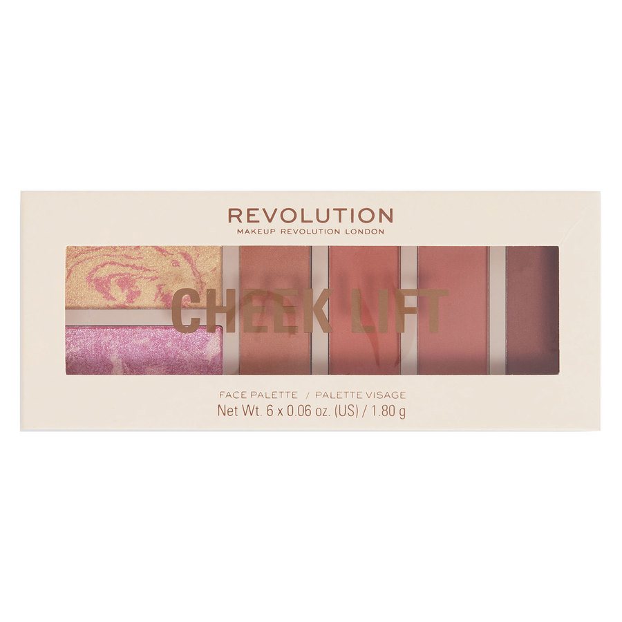 Makeup Revolution Revolution Blush Lift Palette Coral Dreaming 6x1,8g