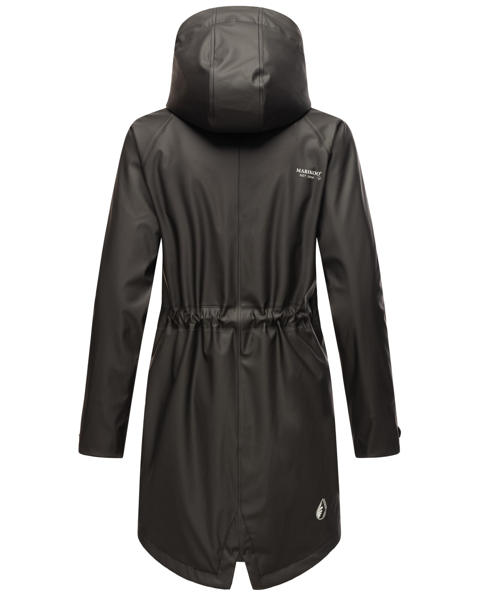 NAVAHOO Damen Funktions Jacke Regen Mantel Outdoor Parka Wasserdicht mit Kapuze Dancing Umbrella