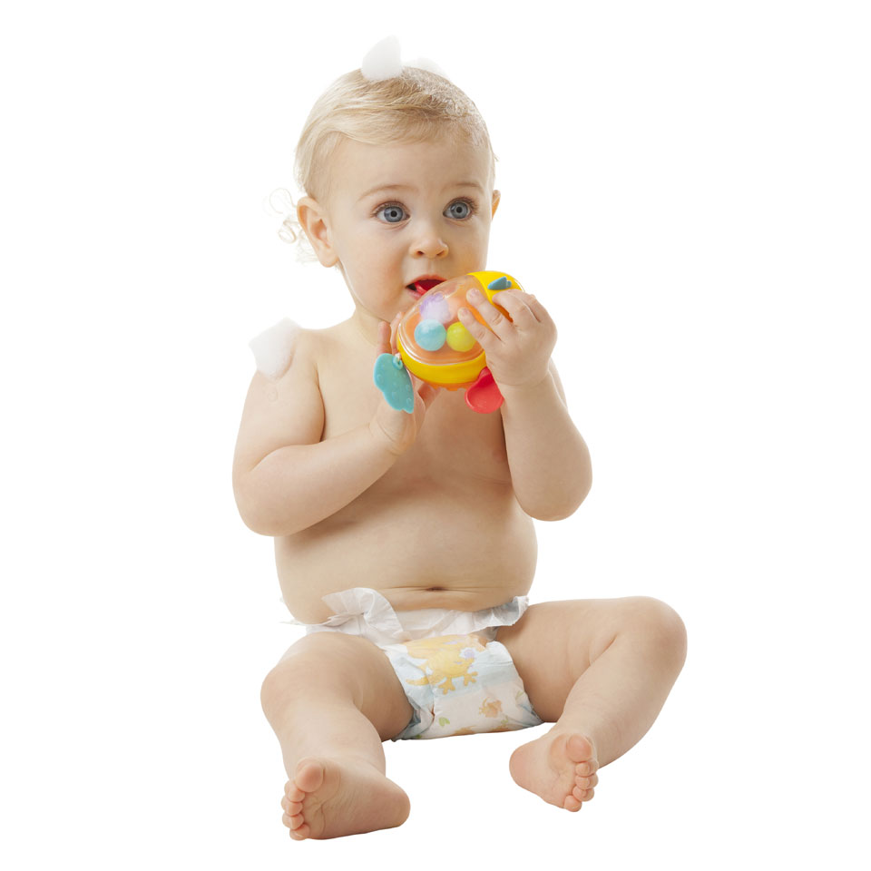 Playgro peddelend clownvisje