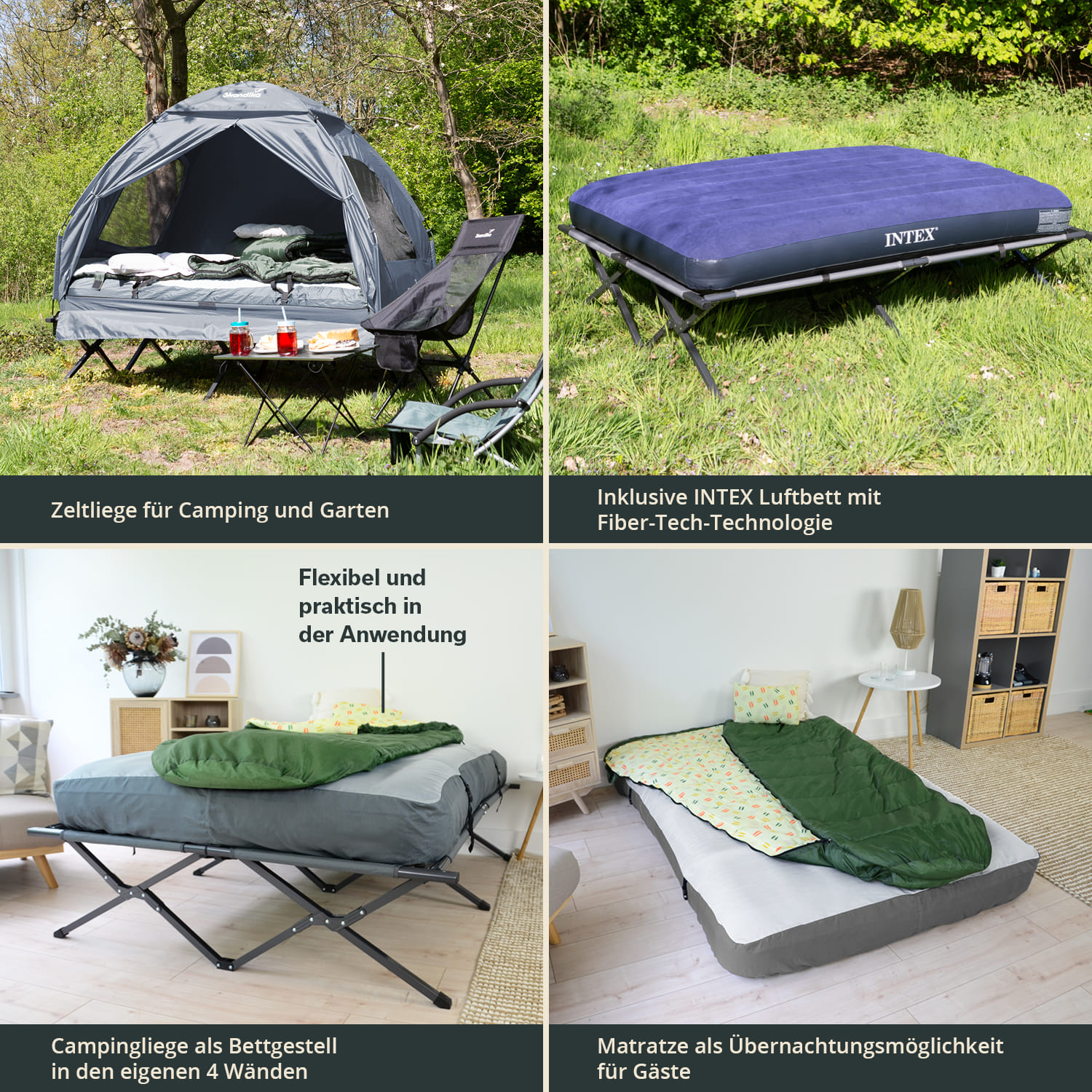 Skandika Haug Tent Bed