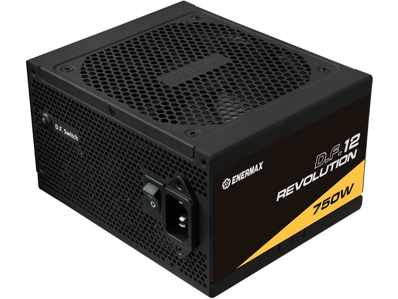 Enermax Netzteil Revolution D.F. 12 750 W Vollmodulares ATX 3.1-Netzteil mit 80  Gold-Zertifizierung