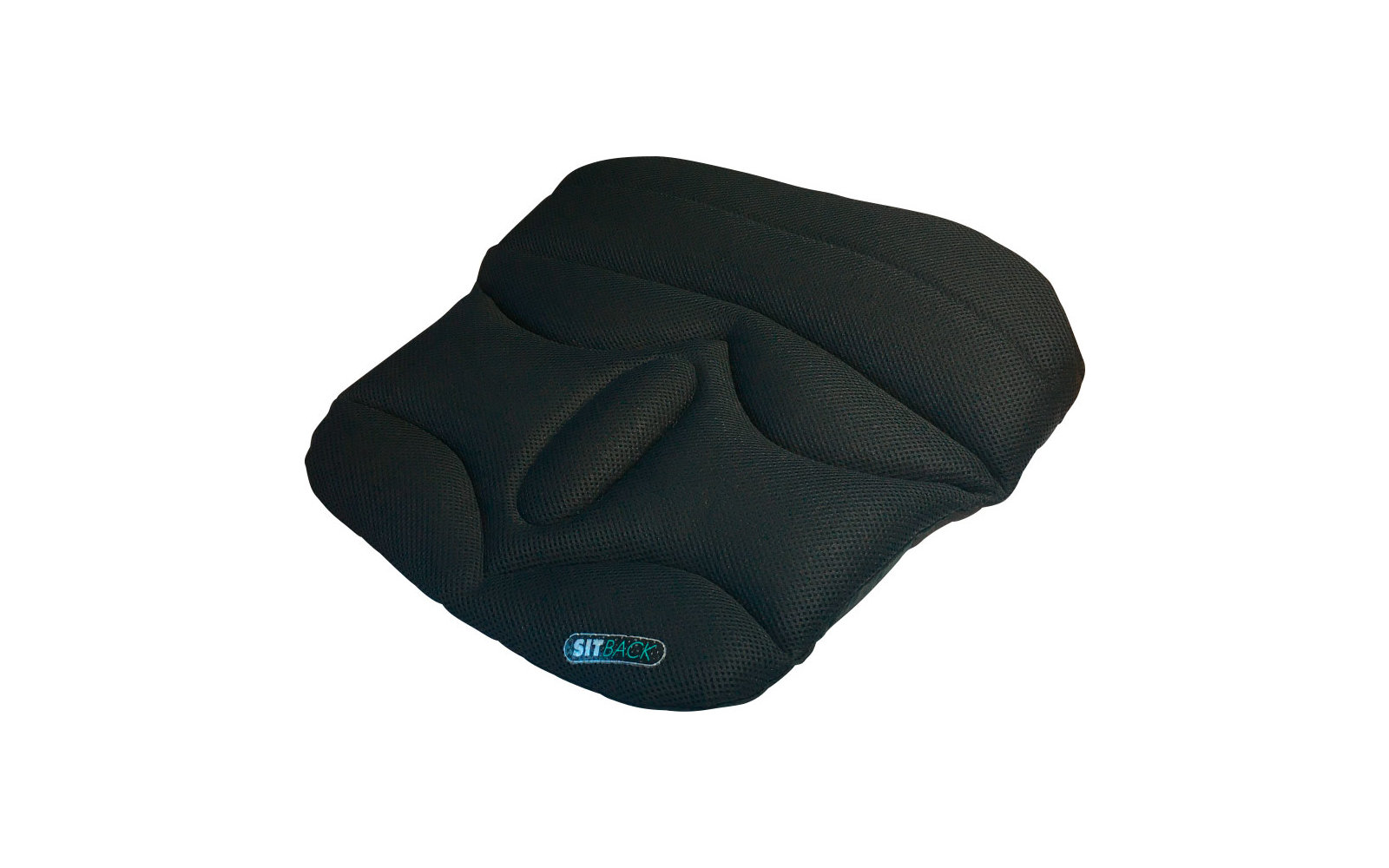 Sitback Basic Living Fahrzeug Sitzkissen 44 x 42 cm 3D Black
