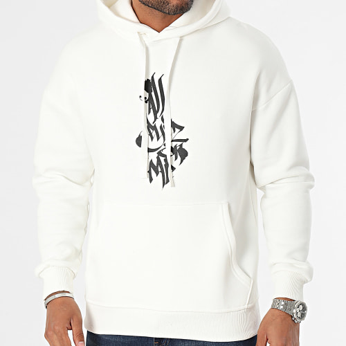 Sweat Capuche Blanc
