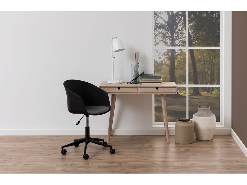 AC Design Tisch Century, Eiche Büroschreibtisch