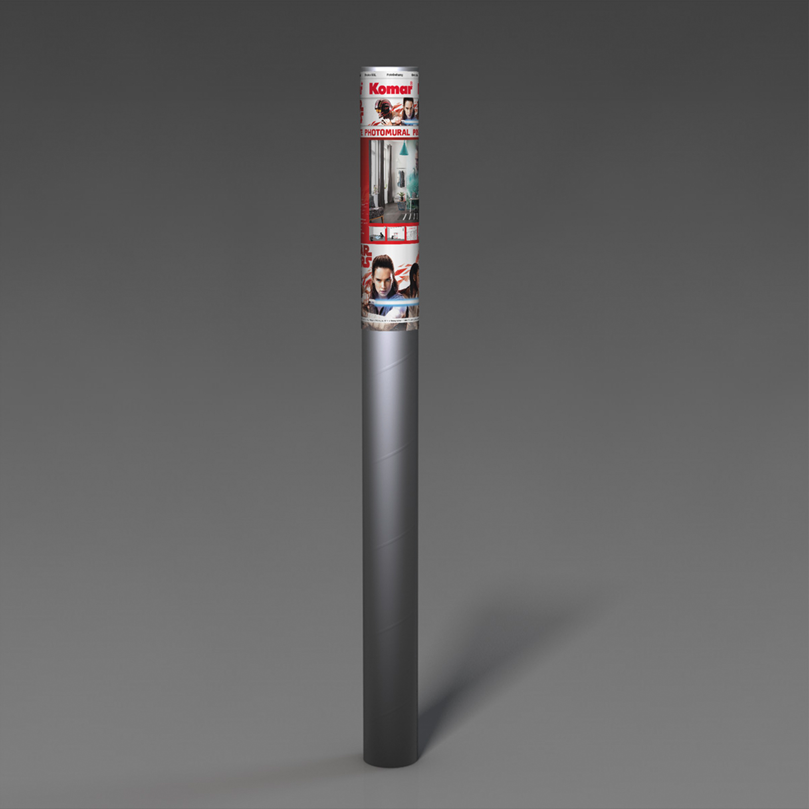 Papier-Fototapete STAR WARS THE LAST - bunt - 184x254cm