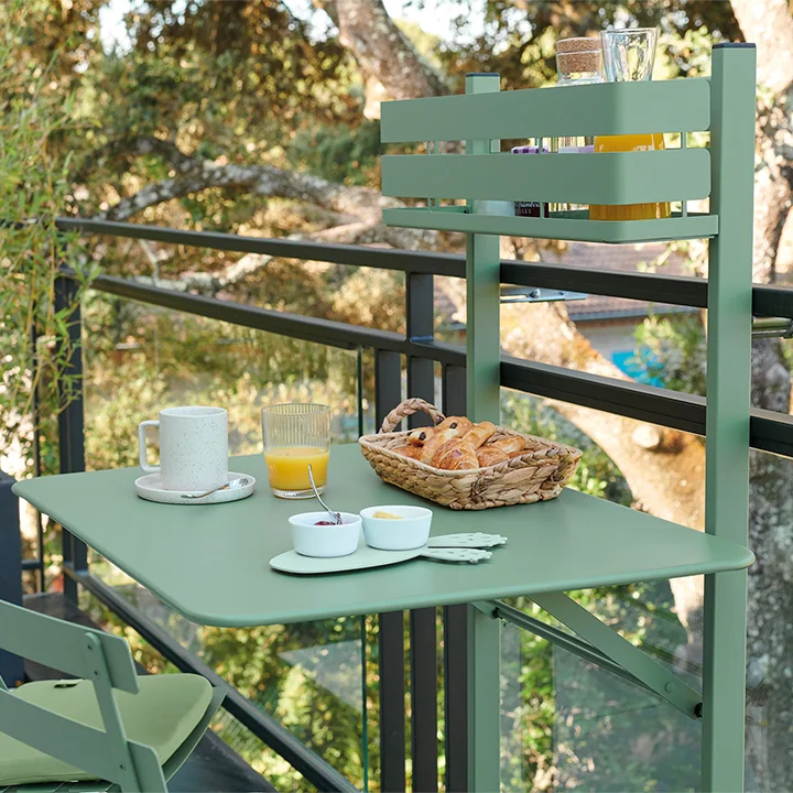 Fermob - Bistro Balkon Tisch, lapilligrau