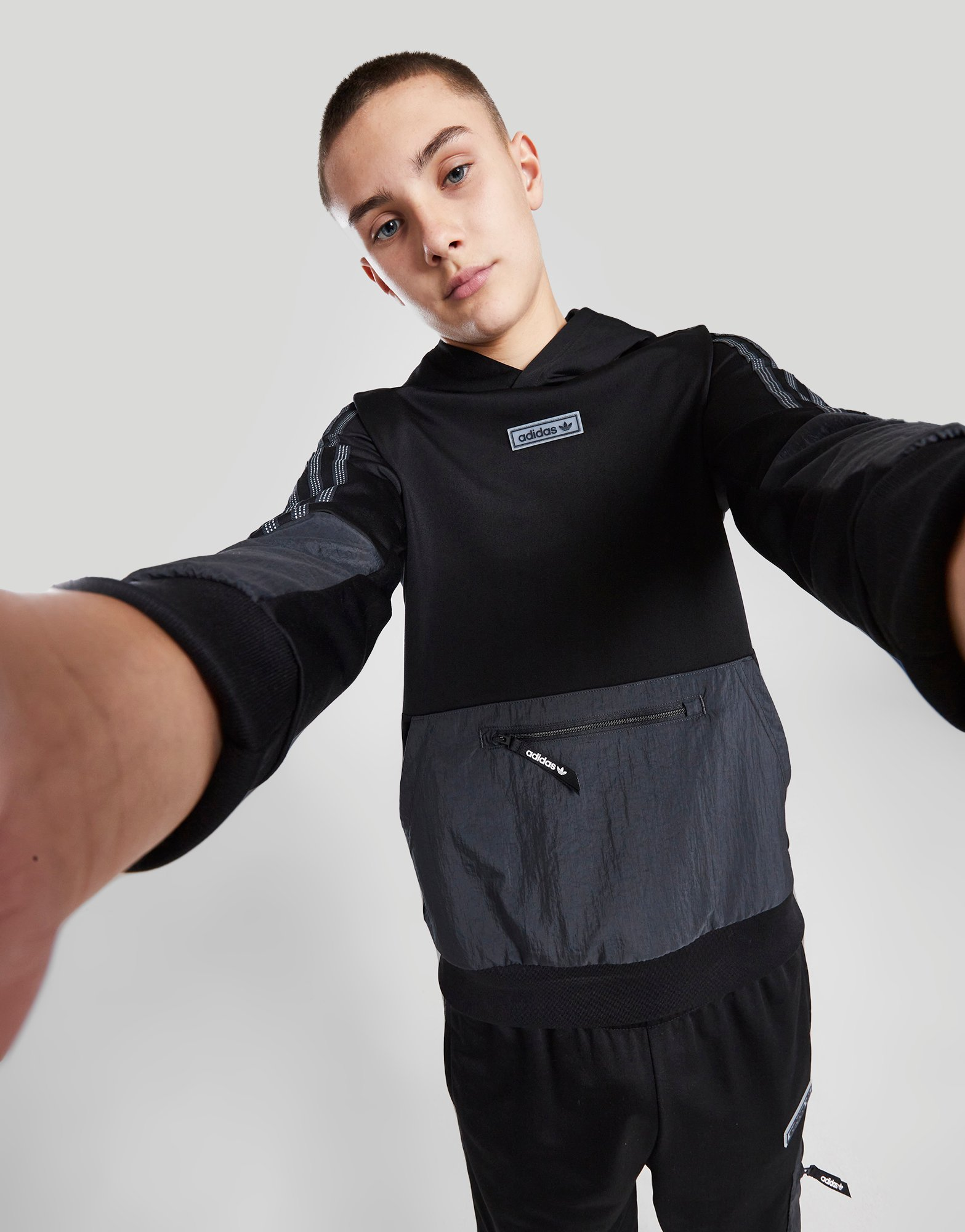 adidas Originals Sweat à Capuche Outdoor Mix Junior