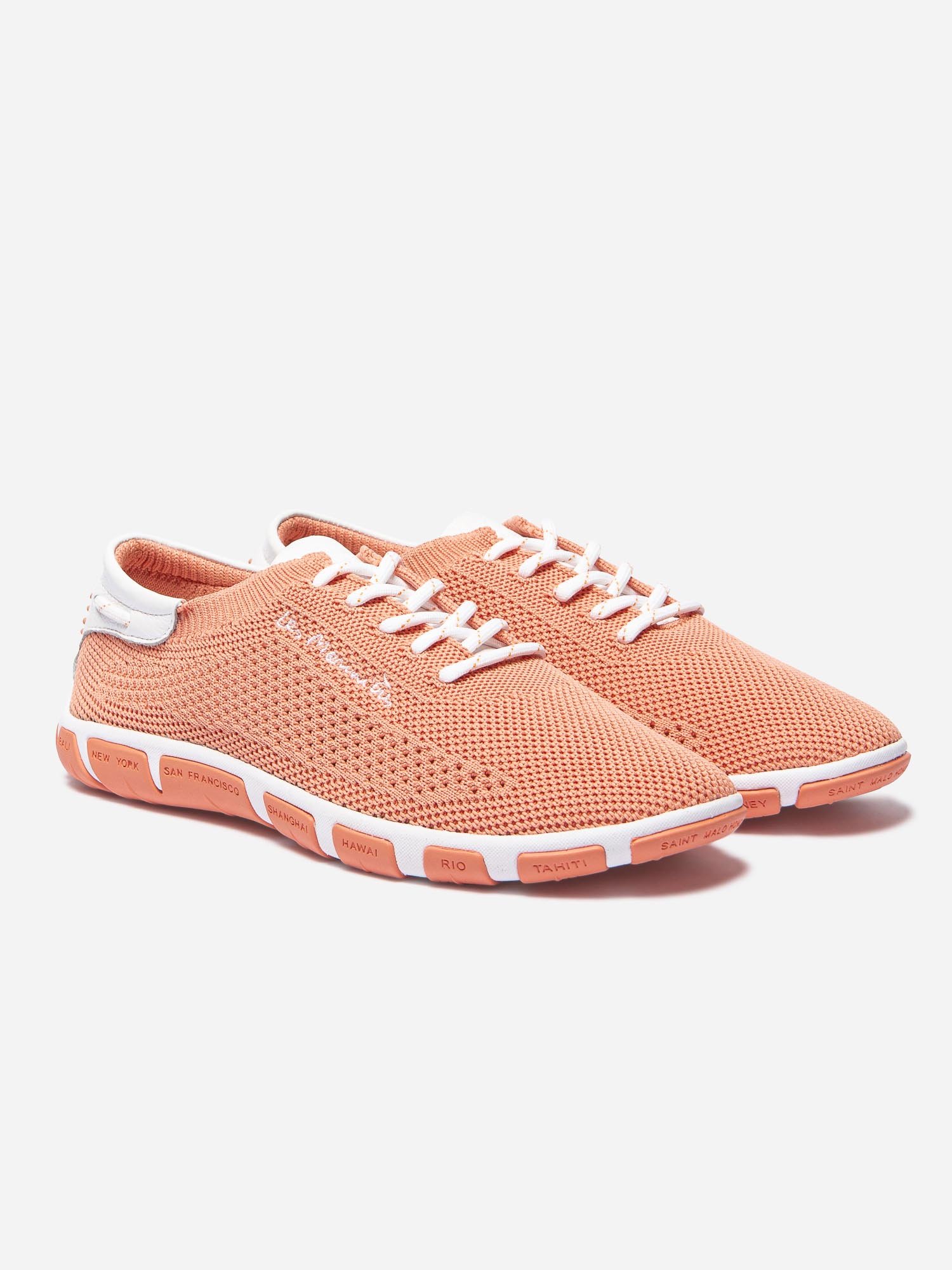 Tennis Femme Textile Recyclé Orange