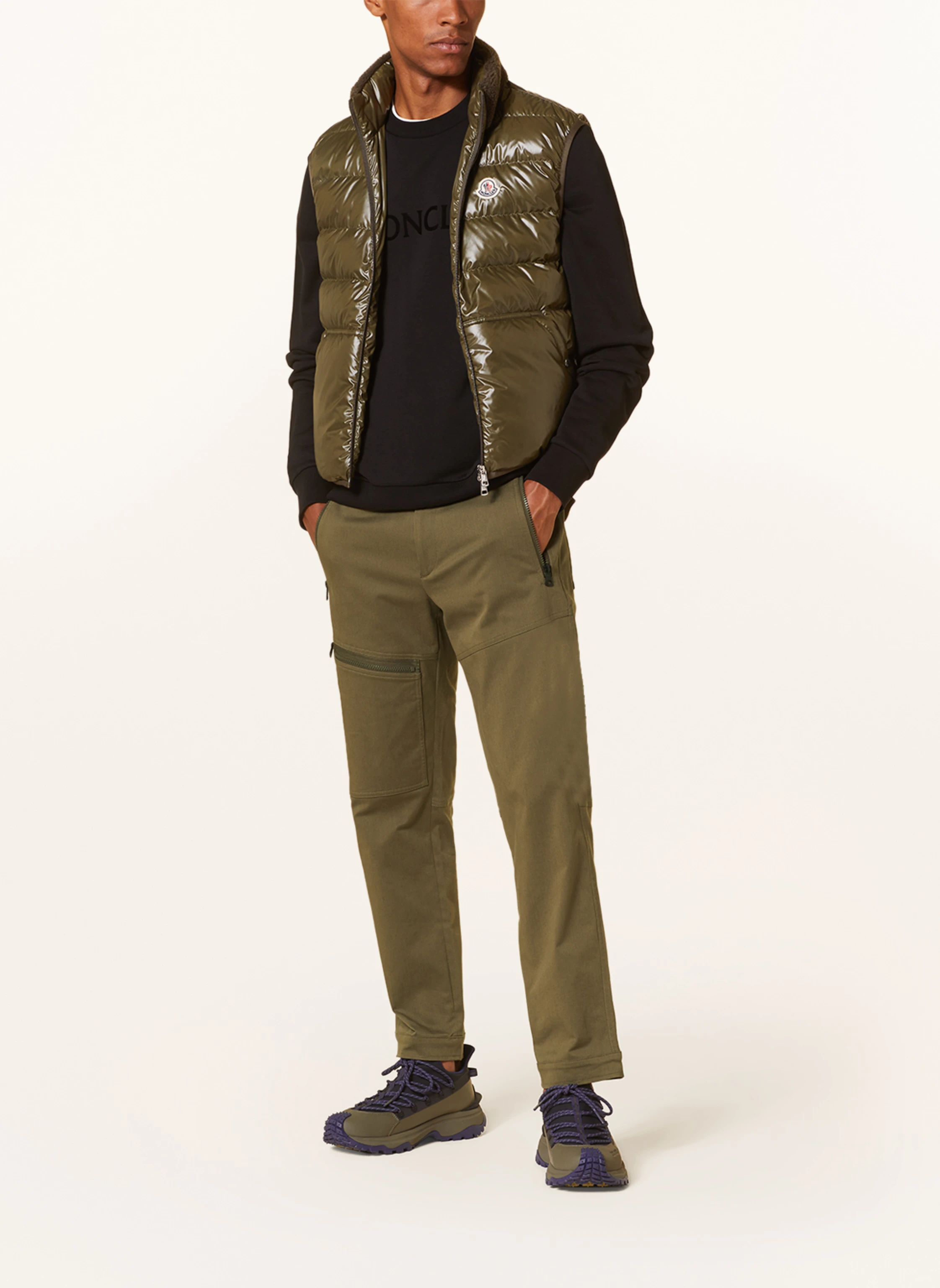 MONCLER 3-in-1-Daunenjacke TIMUR mit Teddyfell