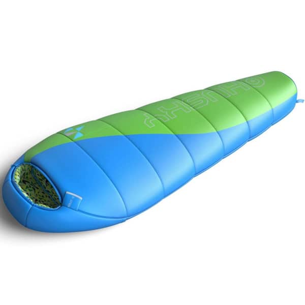 Sac de couchage HUSKY KIDS MERLOT -10°C GREEN