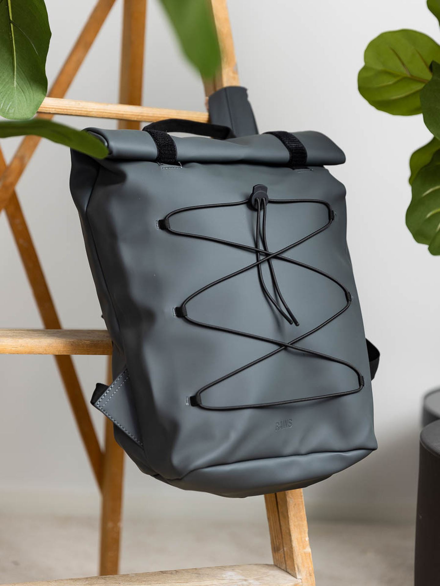 Velcro Rolltop Backpack
