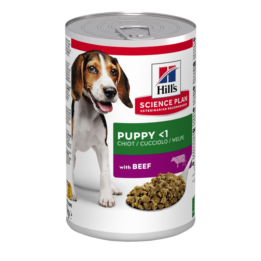 Hill's Science Plan Puppy Beef em Patê Lata para Cães