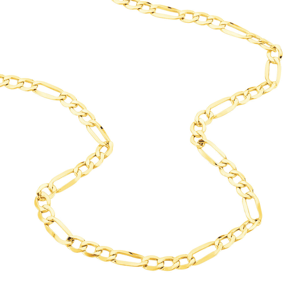 Chaîne Michaellaae Maille Alternée 1/3 Or Jaune