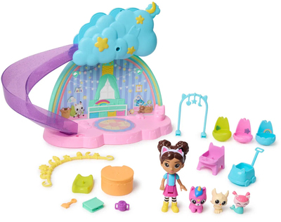 Gabby's Dollhouse Kitty Care Lekesett