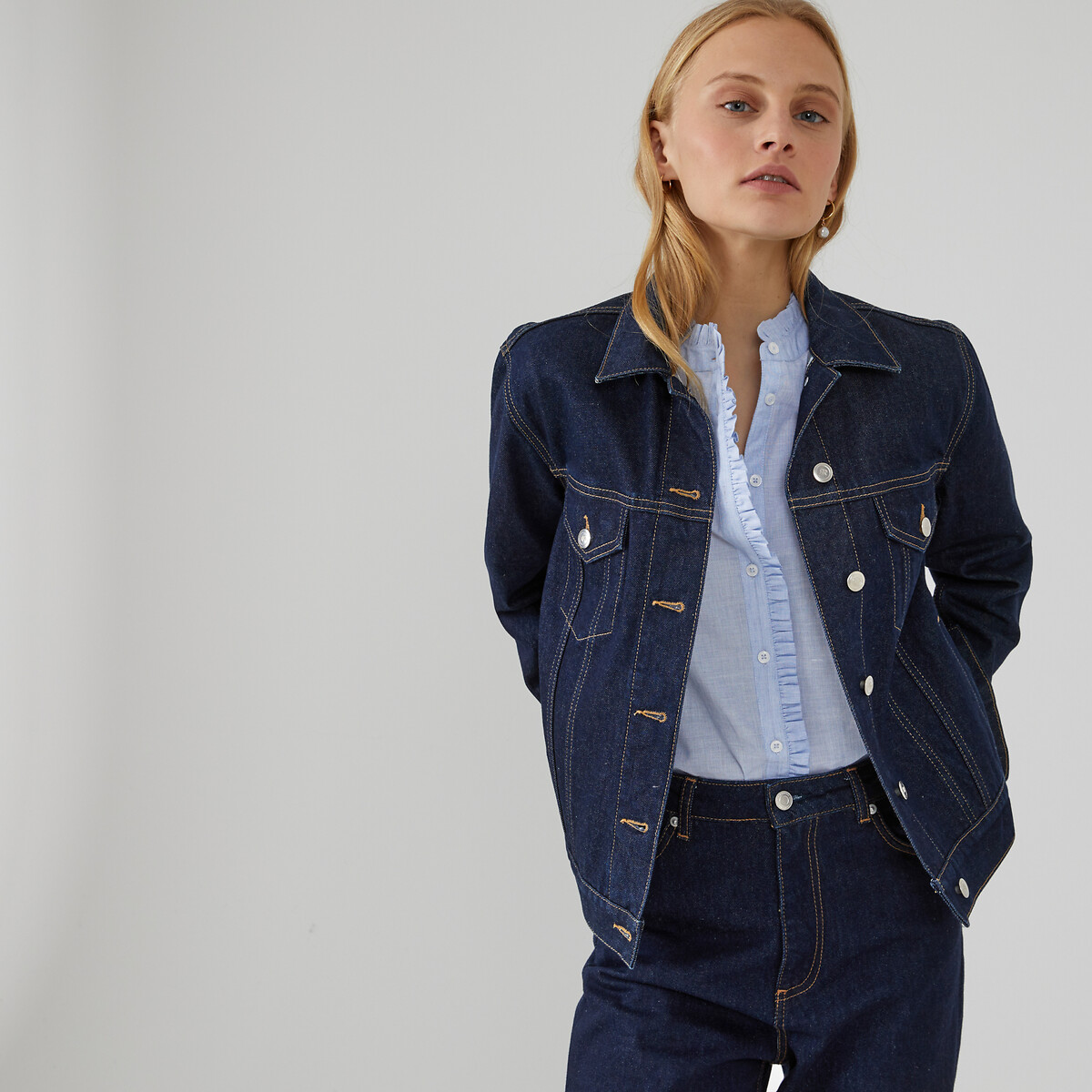 COLEÇÕES LA REDOUTE<br>Colete jeans