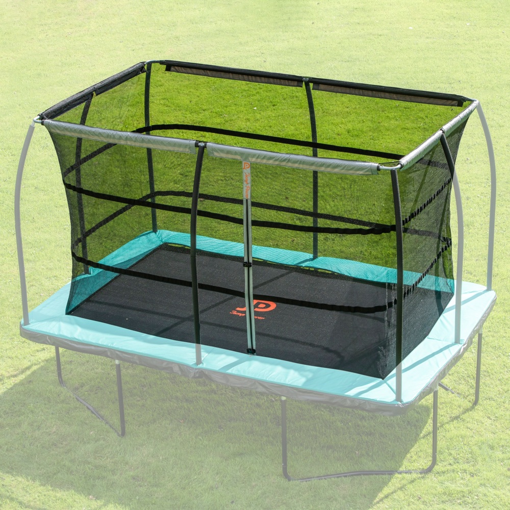 12 x 8 Fuß Ersatz-Trampolinmatte und Sicherheitsnetz für Jump Power Trampolin