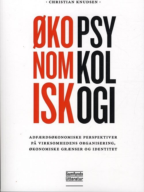 Økonomisk Psykologi - Christian Knudsen - Bog